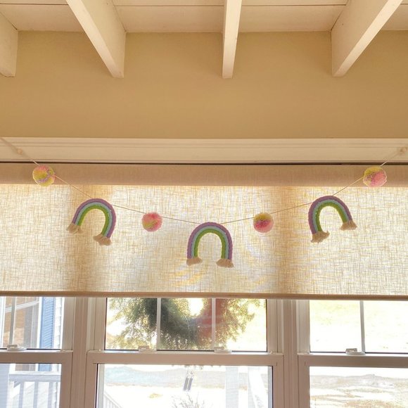 Pastel Spring Garland, Summer Garland, Easter Wall Decor, Boho Baby Shower Decor - Picture 10 of 10